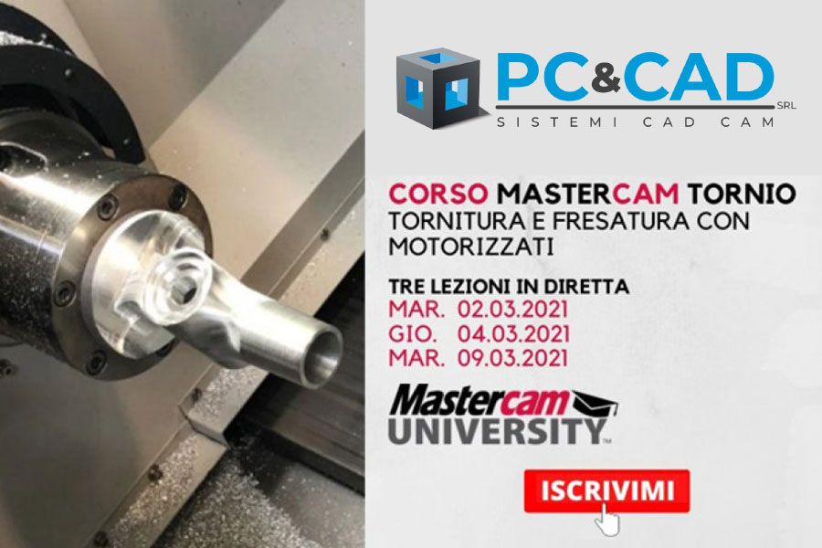 Corso MasterCam Tornio-Motorizzati